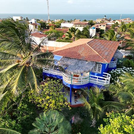 Charming Blue House With Kitchen Parking And Garden Villa Canoa Quebrada Dış mekan fotoğraf