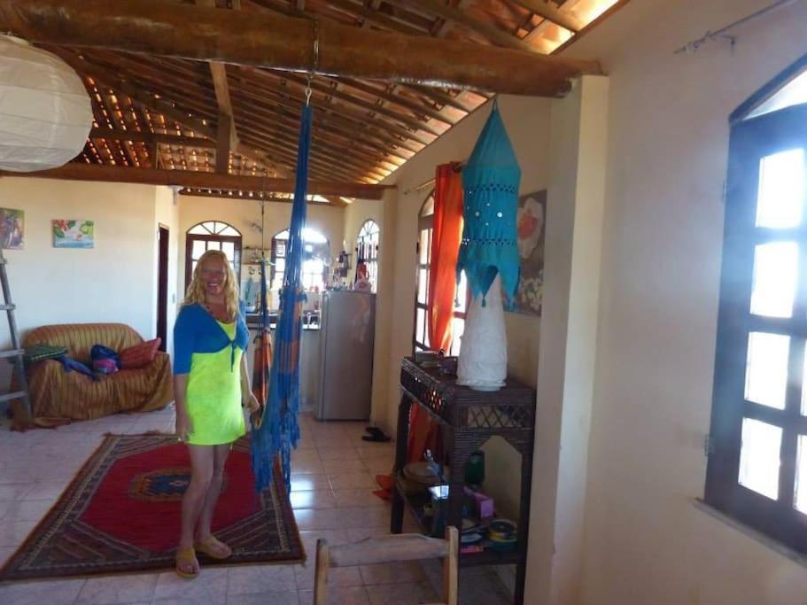 Charming Blue House With Kitchen Parking And Garden Villa Canoa Quebrada Dış mekan fotoğraf