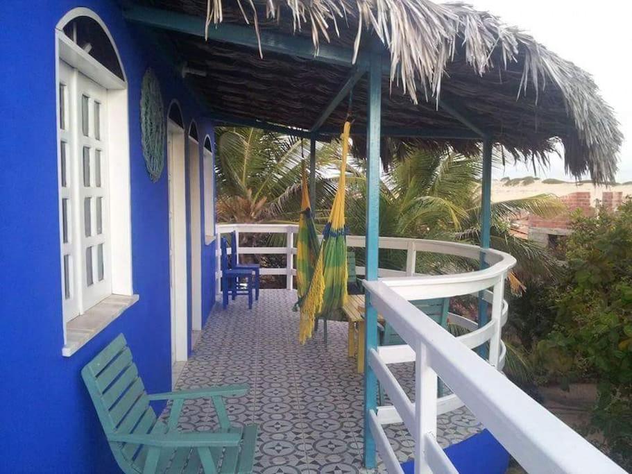 Charming Blue House With Kitchen Parking And Garden Villa Canoa Quebrada Dış mekan fotoğraf