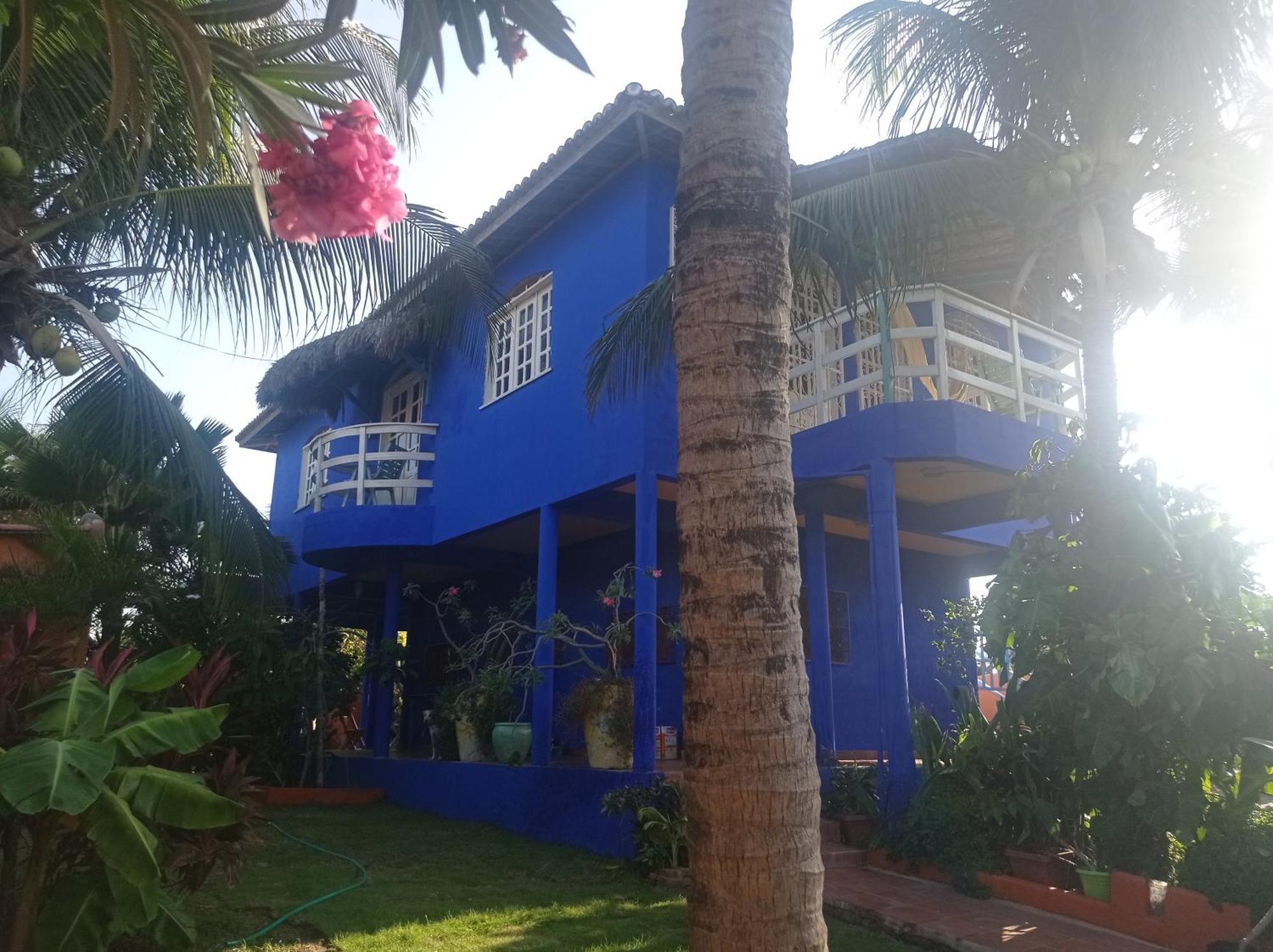 Charming Blue House With Kitchen Parking And Garden Villa Canoa Quebrada Dış mekan fotoğraf